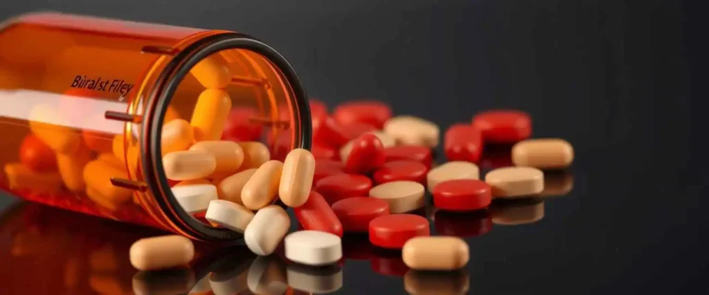 Infographic illustrating pharmacovigilance in Kazakhstan, highlighting drug safety monitoring, adverse event reporting, and compliance with Kazakhstani and international regulations.