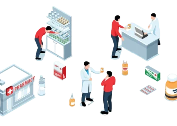 Infographic showing the key processes of pharmacovigilance in Russia, focusing on drug safety, adverse event reporting, and compliance with Russian regulatory standards.